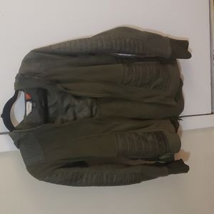 Green small athletic jacket